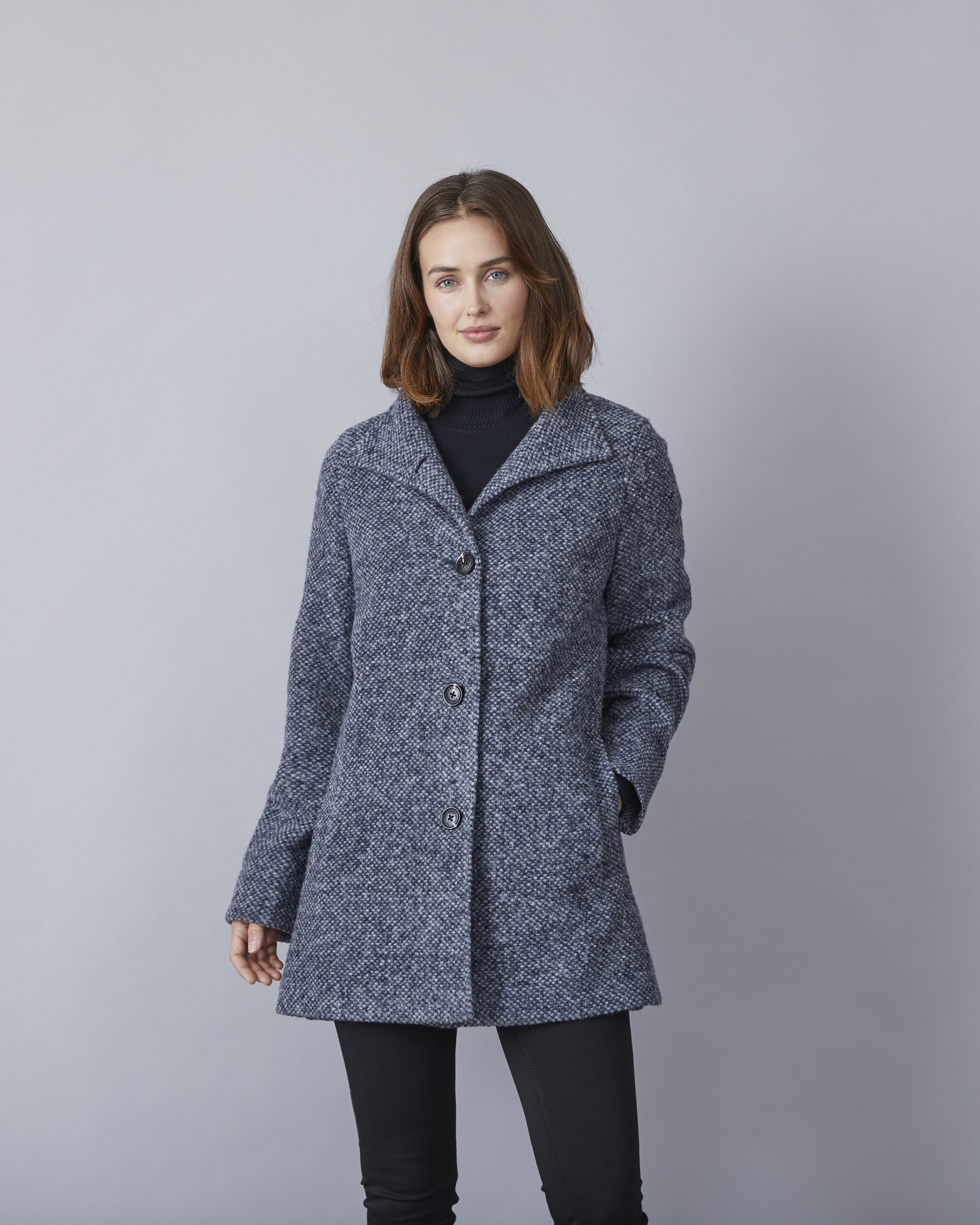 Junge Karen Kv. 11 50-Blue tweed