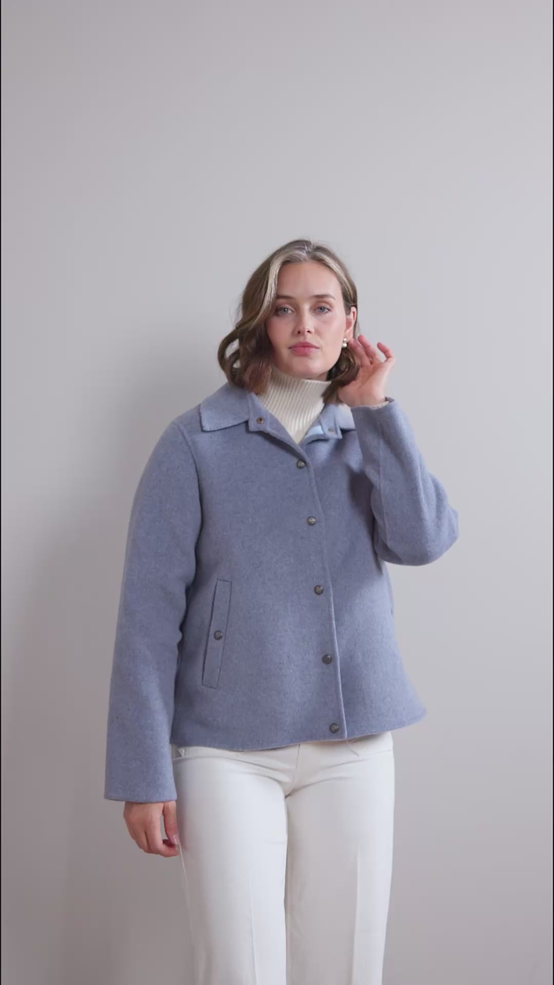 Junge Olivia Kv. 10 51-Dusty blue